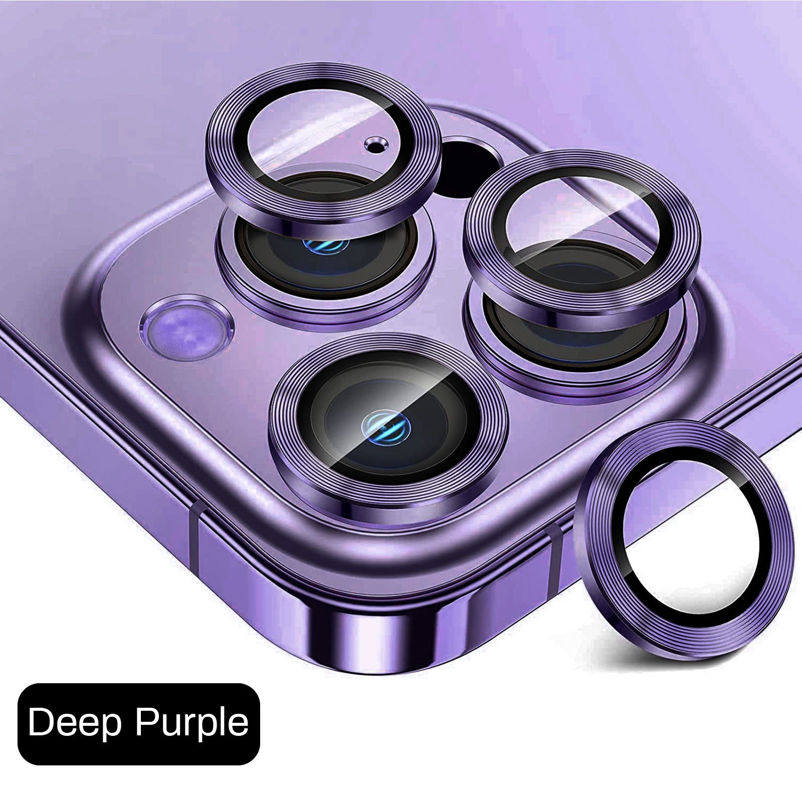 3-Pack HD Tempered Glass Camera Lens Protector for iPhone 14 Pro / iPhone 14  Pro Max - HD Accessory