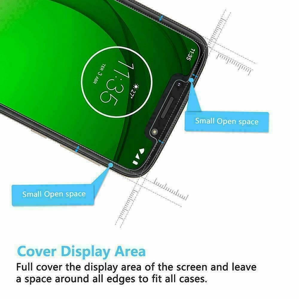 2 Pack Tempered Glass Screen Protector For Motorola Moto G7 Play  G7 Power Supra