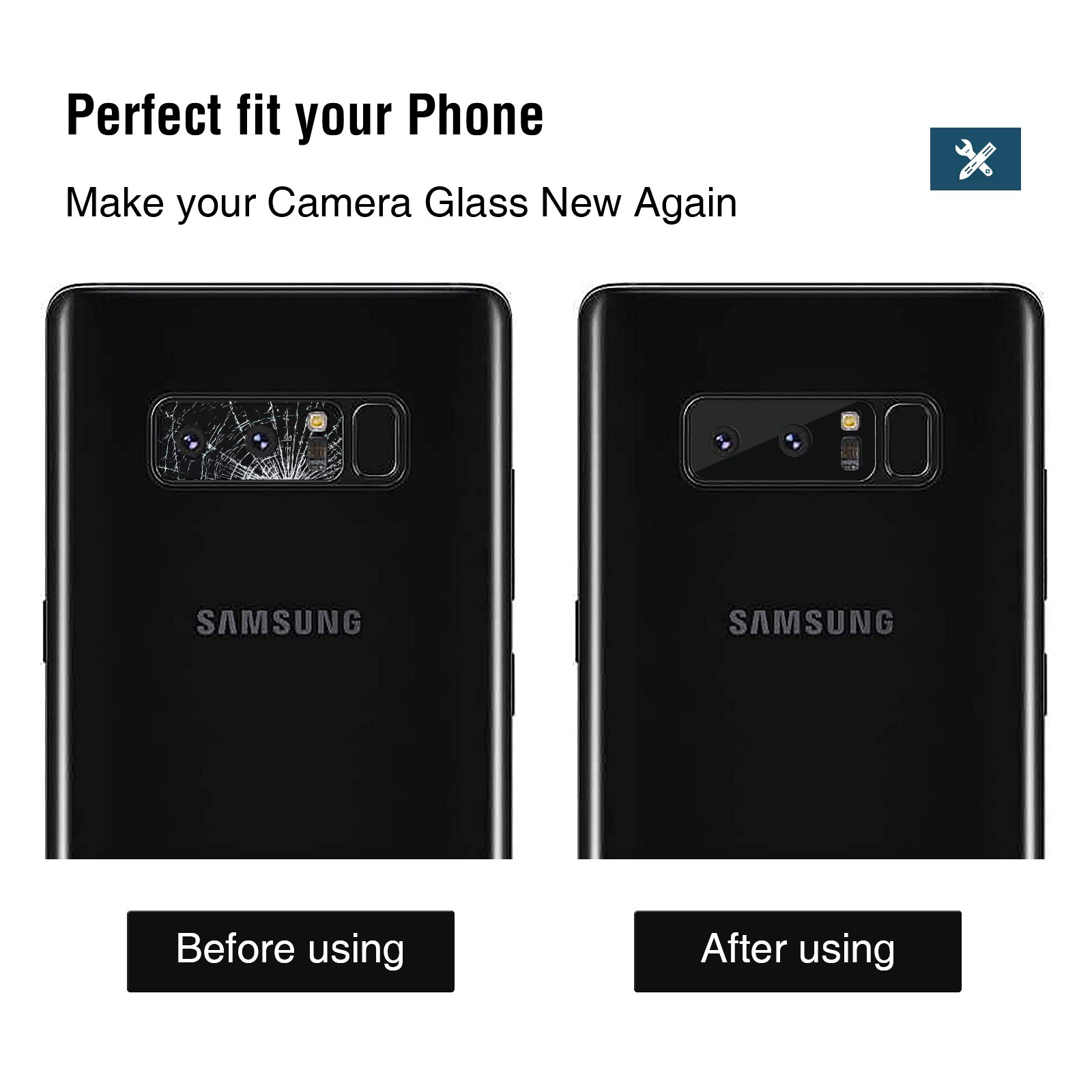 Camera Glass Lens Replacement for Samsung Galaxy Note 8 10 20 Plus Ultra