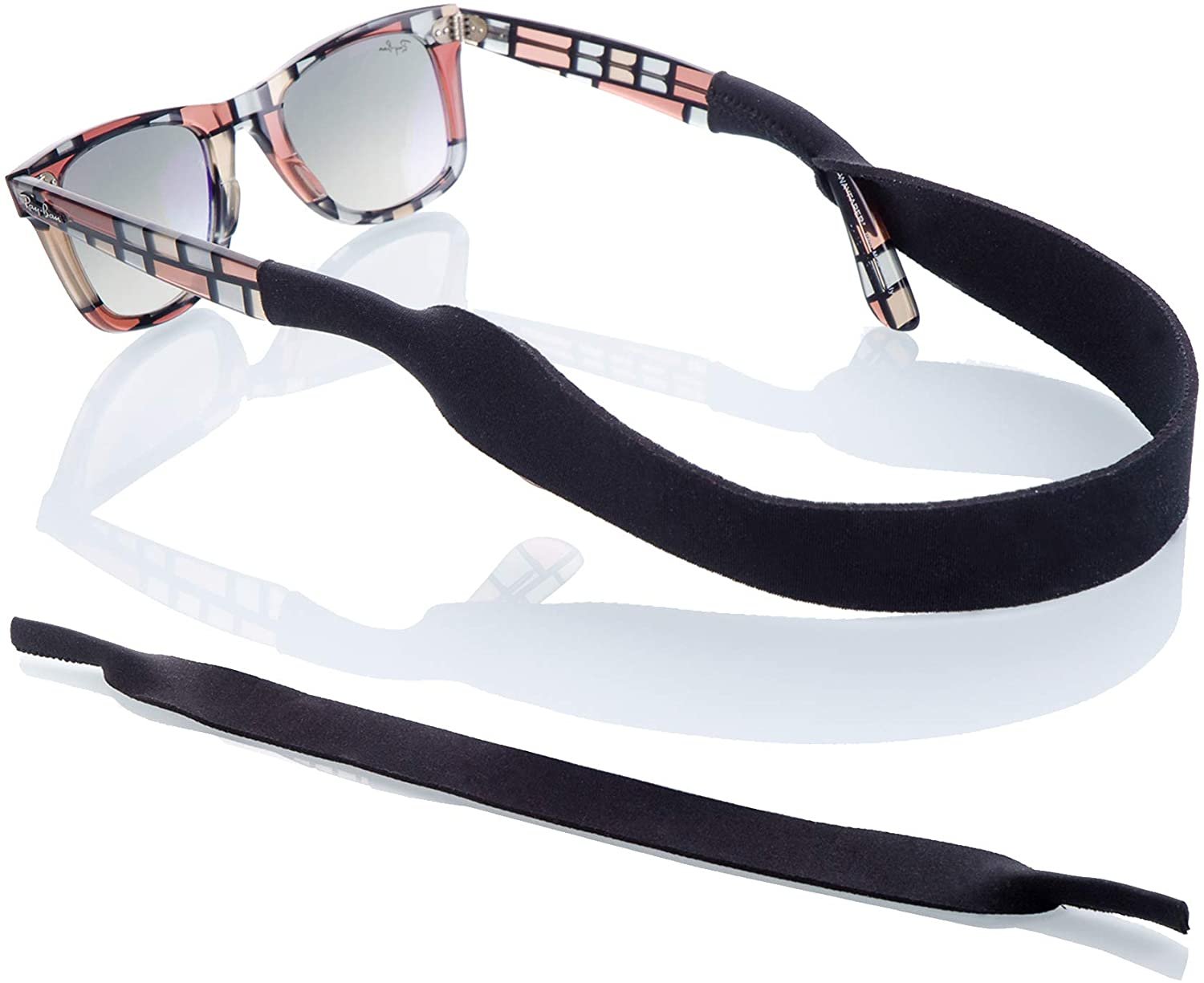 UOIMAG Safety Glasses Holder Neoprene Eyewear Holder Strap Elastic Sports Glasses Anti Skip Rope 