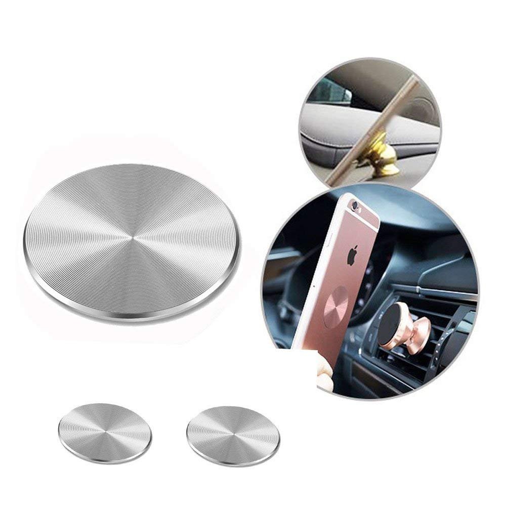 Metal Plates Adhesive Sticker Replace For Magnetic Car Mount Phone Holder