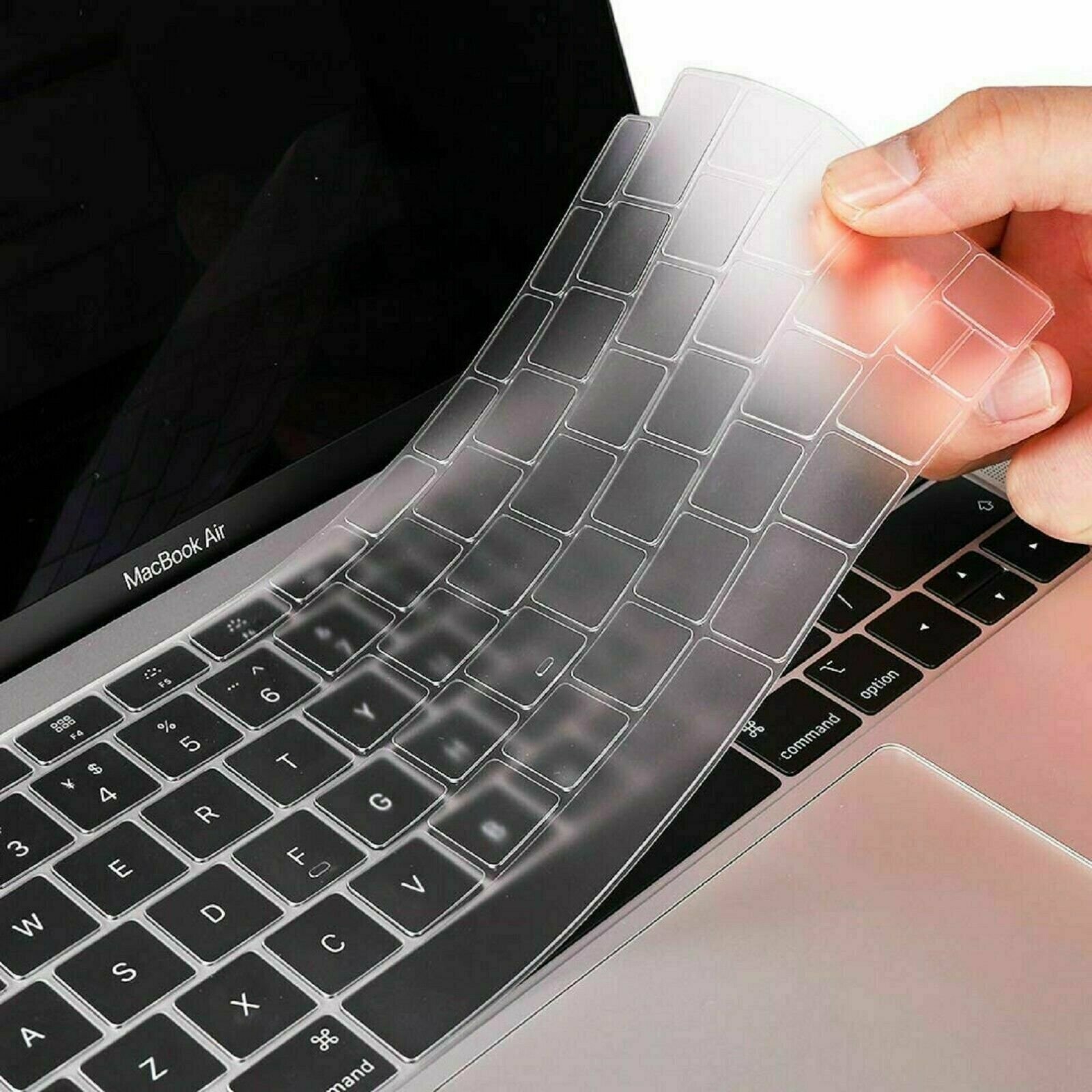 Silicone Keyboard Cover Skin for MacBook Air Pro 13" 15" 16" (2016 thru 2020)