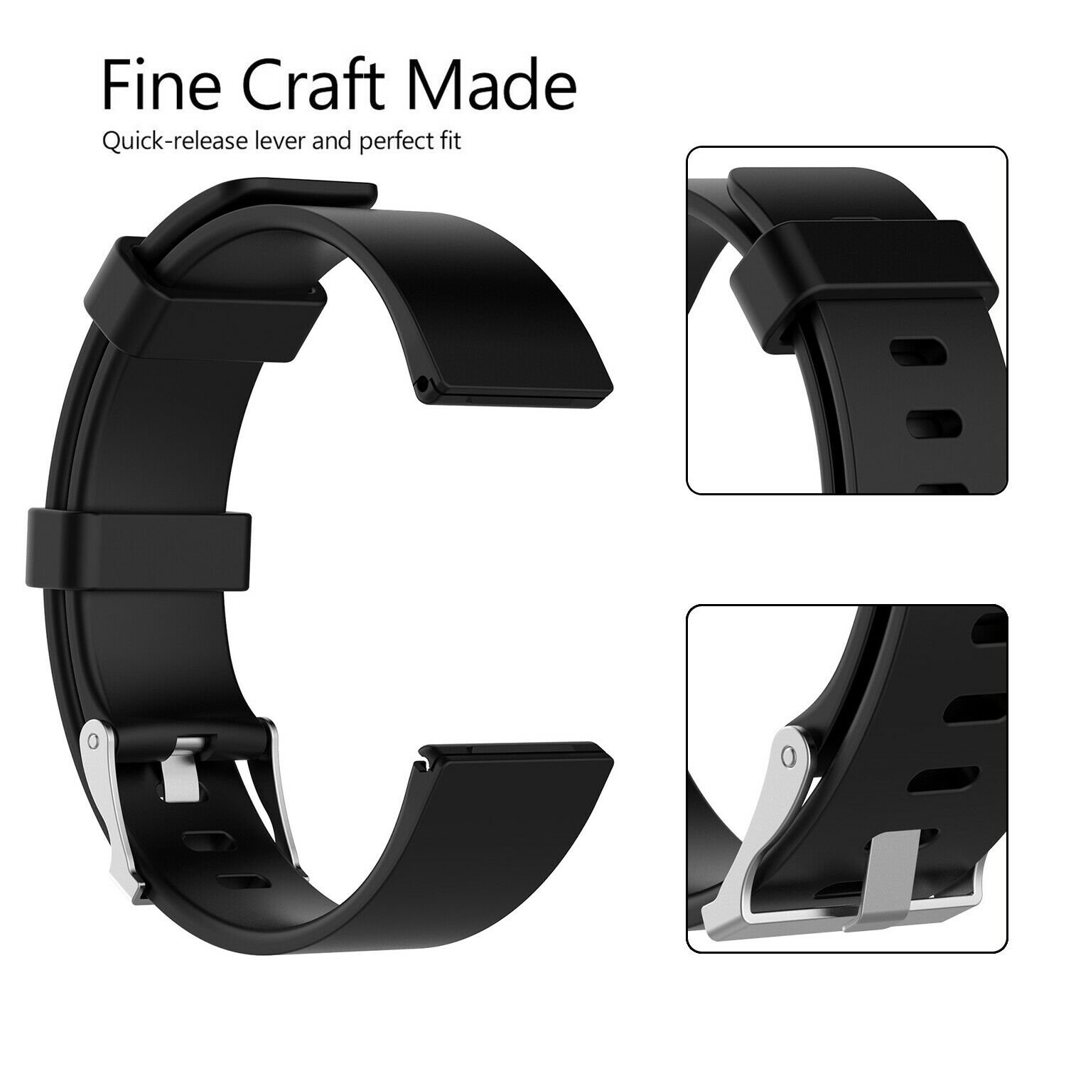 Sports Strap For Fitbit Versa Smart Watch Bands Silicone Bracelet Wrist Band