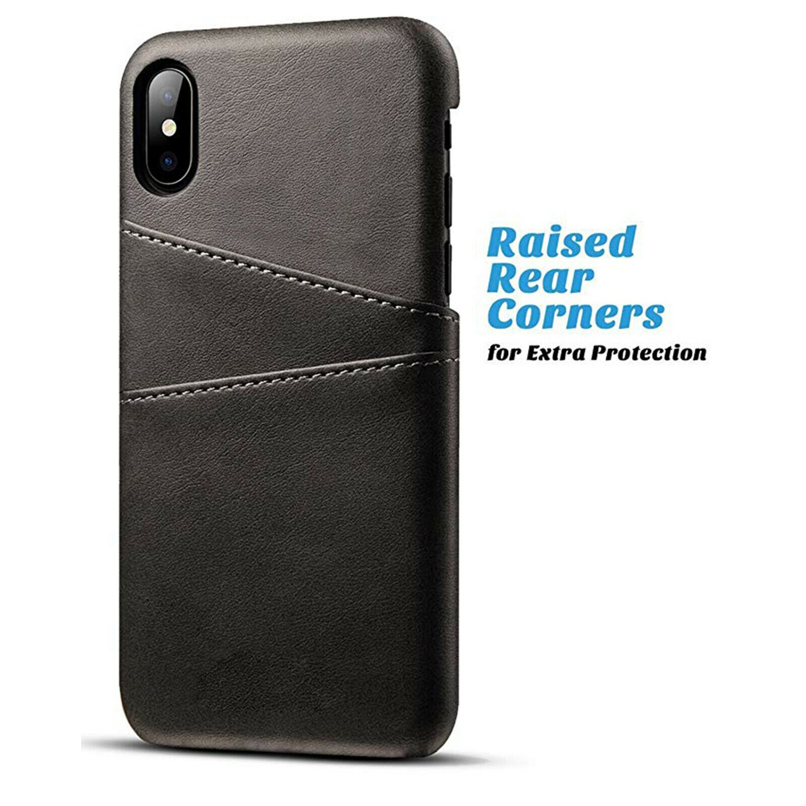 for iPhone X/XS|Xs Max|XR Wallet Phone Case PU Leather TPU Bumper Credit ID Card Slots Holder Shockproof Flip Grip Purse Protective Cover 