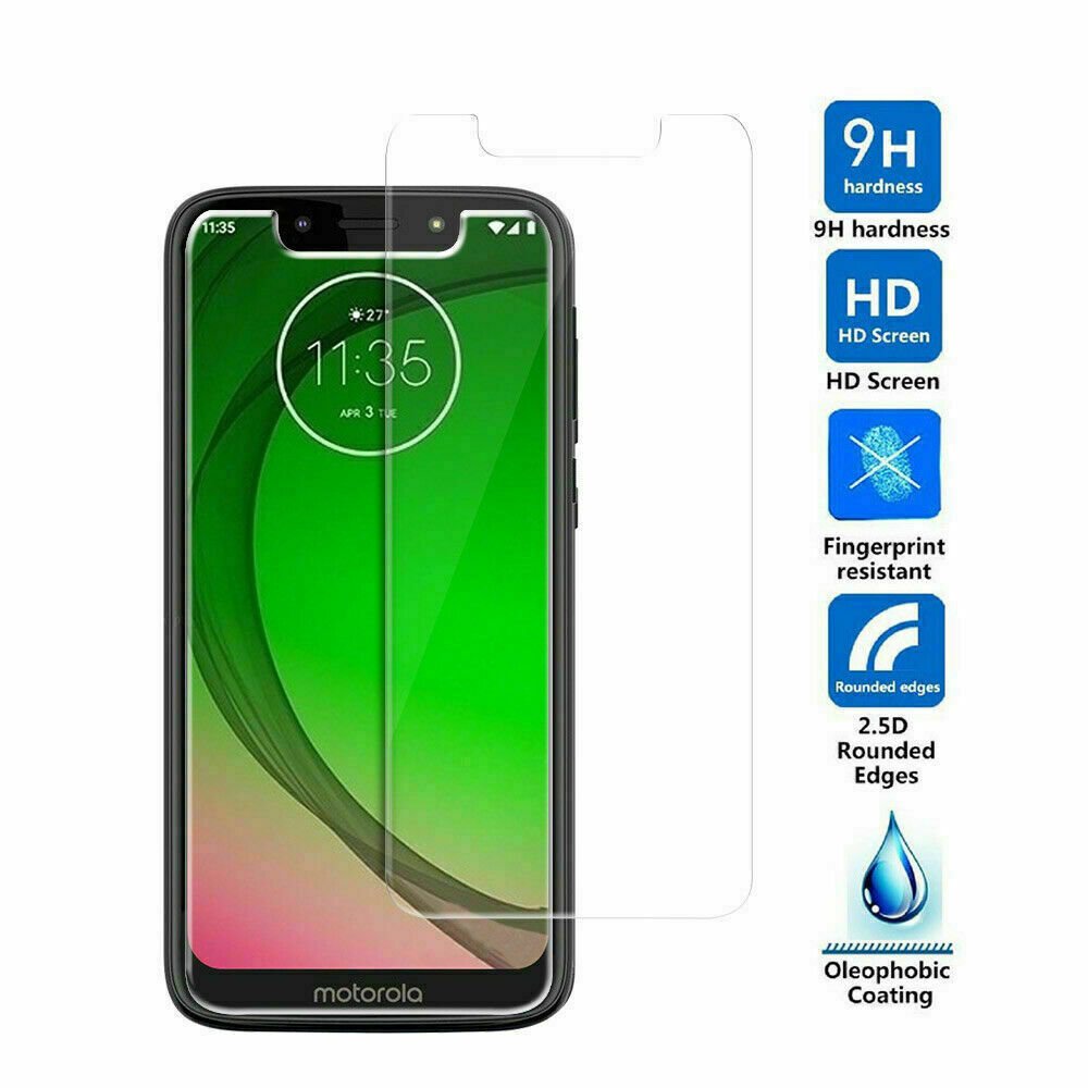 2 Pack Tempered Glass Screen Protector For Motorola Moto G7 Play  G7 Power Supra