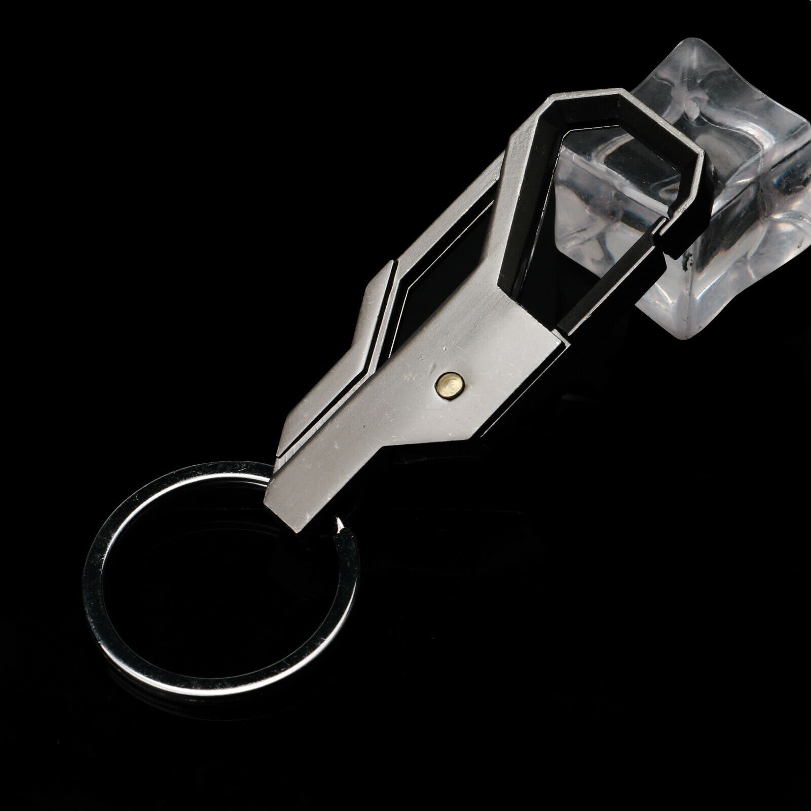 Key Chain Ring Fashion Creative Men's Metal Car Keyring Keychain Keyfob Gift 