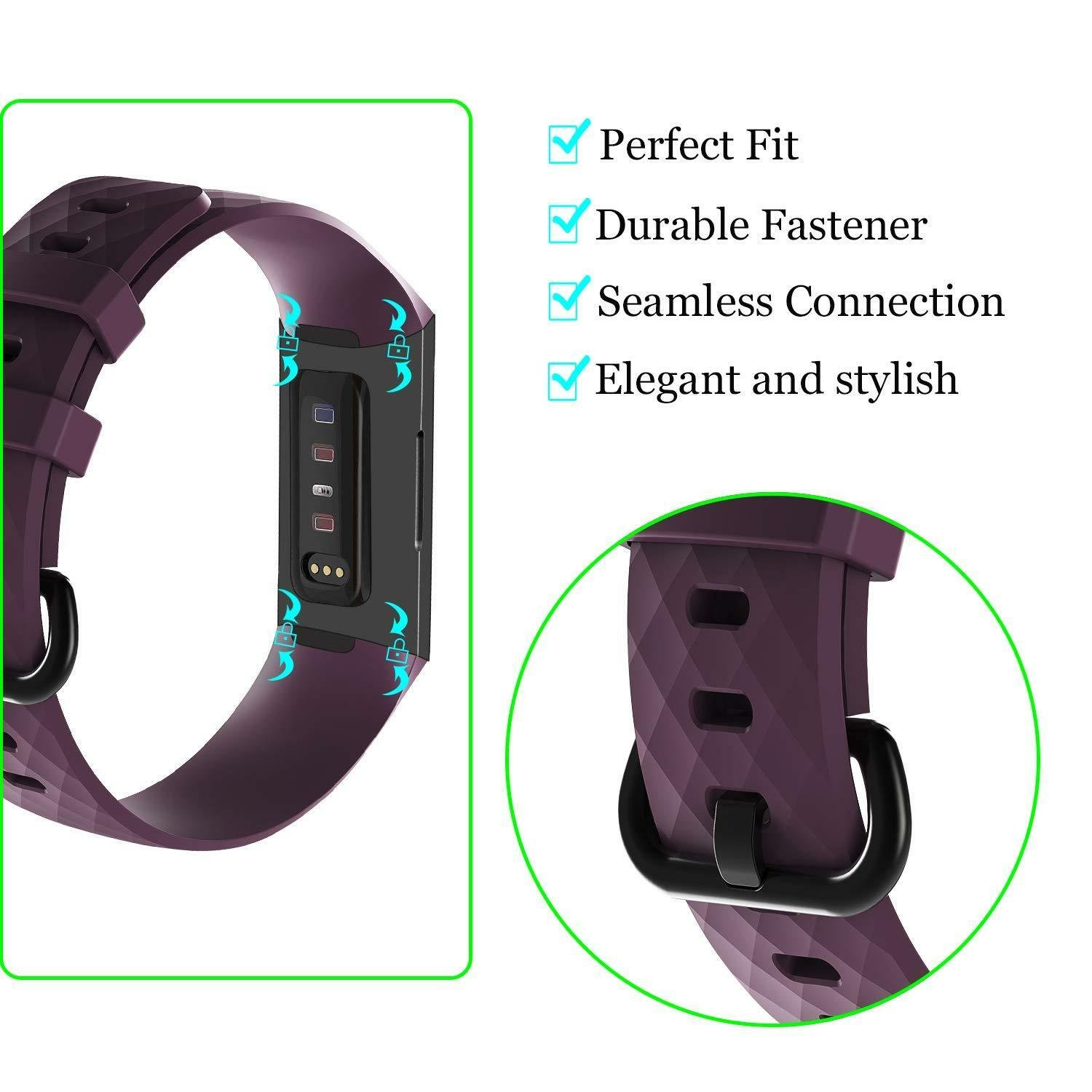 4 Fitbit Watch 3 Charge | eBay Smart Bands Replacement Bracelet Wrist Band Charge /