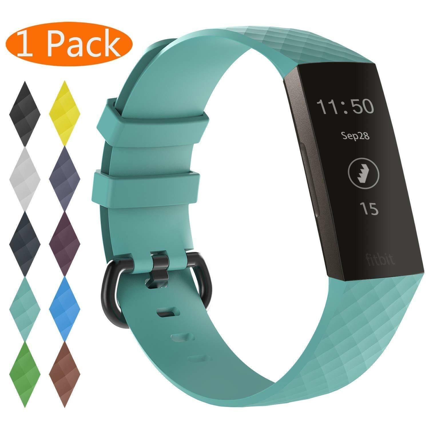 Replacement Band For Fitbit Charge 3 & Charge 4, Blue Size Small S By  Zodaca : Target