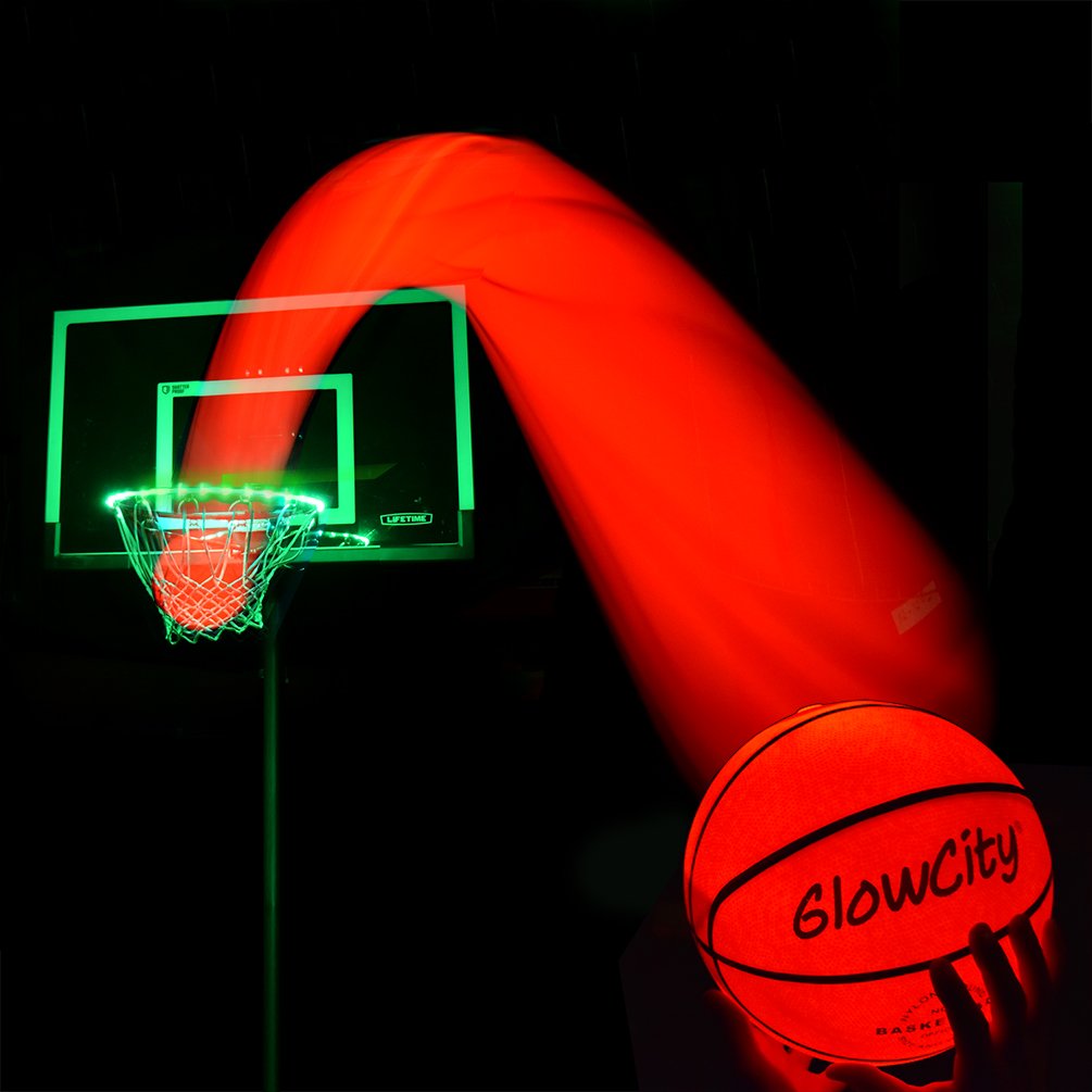 light up basketball hoop kit