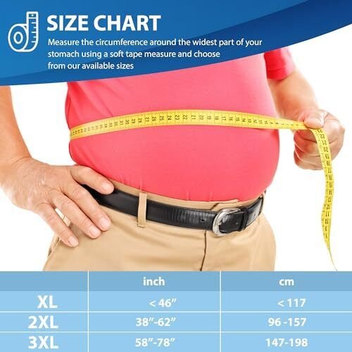 ORTONYX 12" Abdominal Binder Unisex /Postpartum Post-operative Post-surgery wrap - Picture 19 of 19