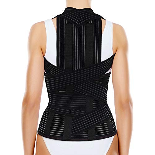 Full Back Support Brace with Removable Dorso-lumbar Pad - Back Pain Relief - Picture 9 of 9