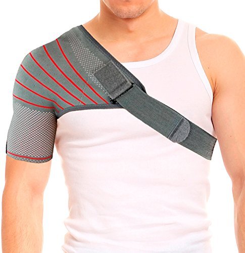 ORTONYX Schulter Stabilität Bandage Kompressionshülse für Rotatorenmanschette Unterstützung. - Bild 3 von 3