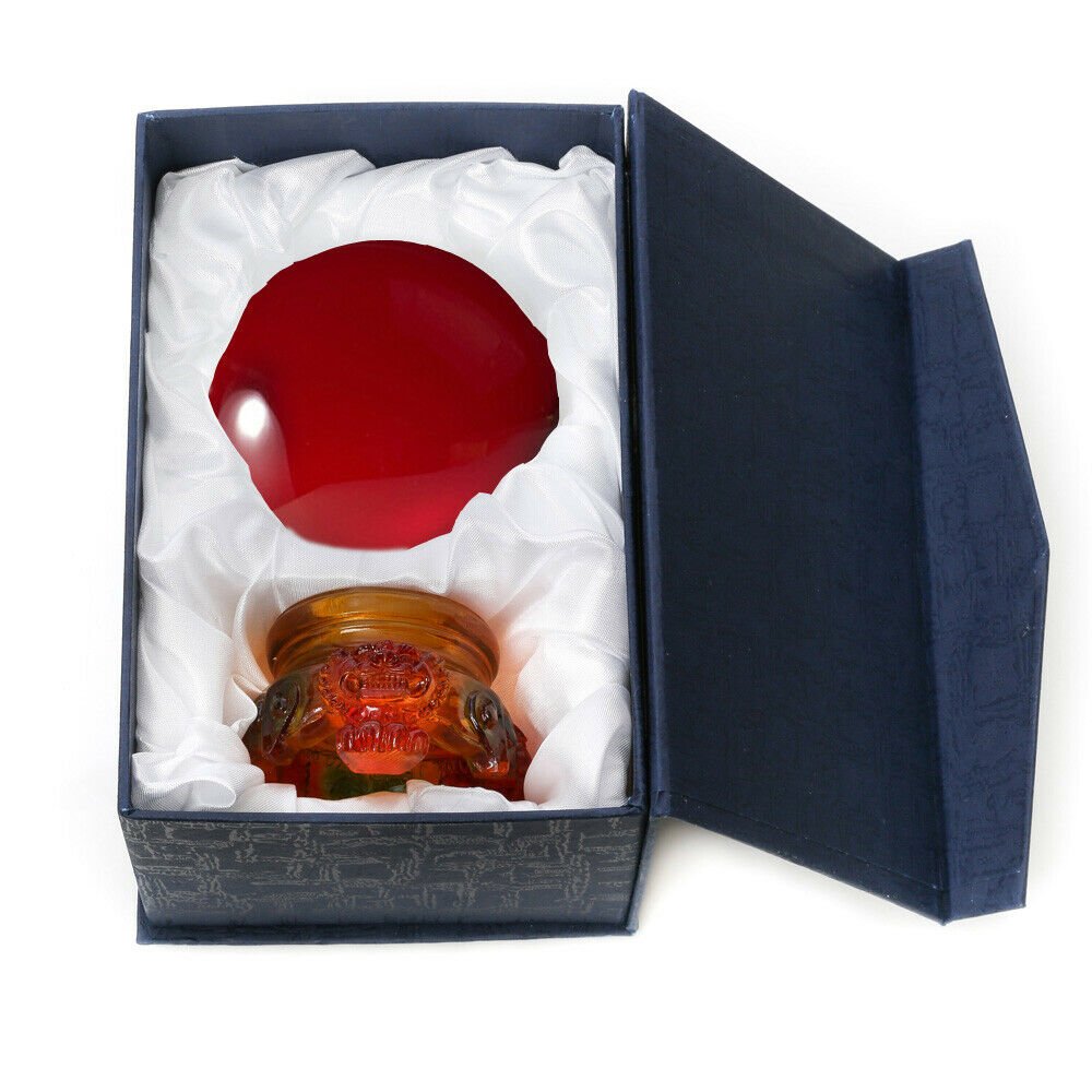 3in (80mm) Crystal Ball with Rainbow Lion Stand 10 colors to choose from - Picture 30 of 32