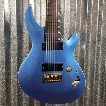 ESP LTD JR-208 Javier Reyes 8 String Pelham Blue Baritone Guitar