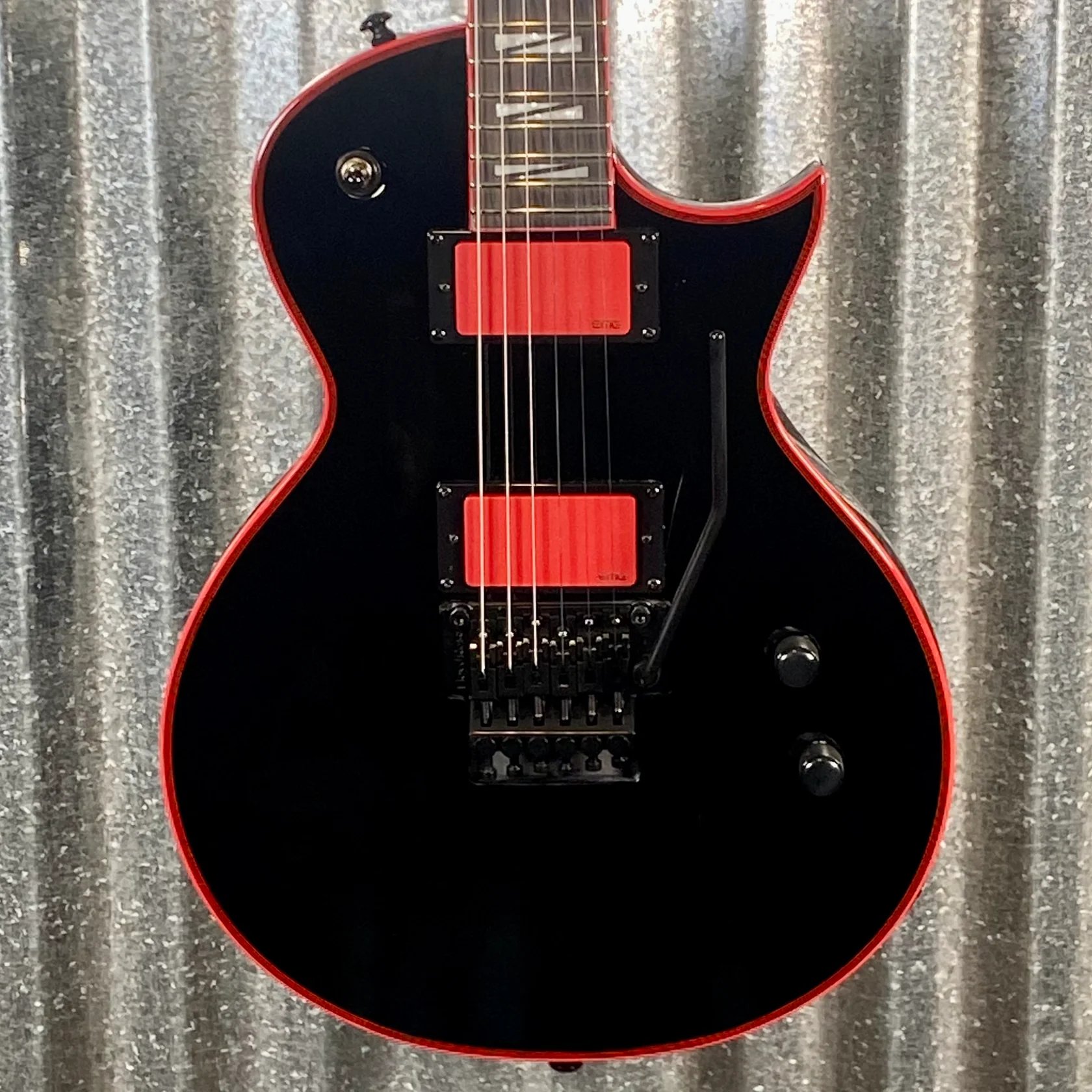 ESP LTD GH-600 Gary Holt EMG Floyd Rose Black Guitar & Case