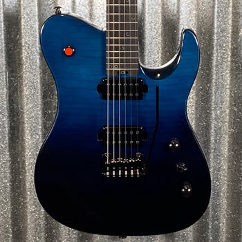Westcreek Guitars Helyx T Style Dual Humbucker Ocean Vortex Guitar