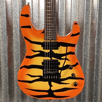 Westcreek Guitars Aetheris Superstrat Yellow Tiger Guitar #0008