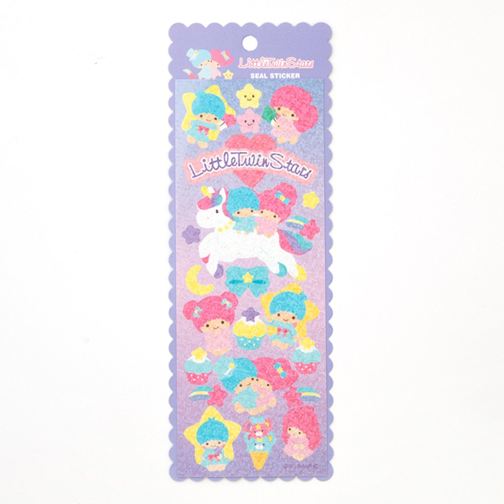 Hoja de pegatinas decorativas sello holográfico parpadeante de personajes Sanrio (1 pieza) - Imagen 14 de 15