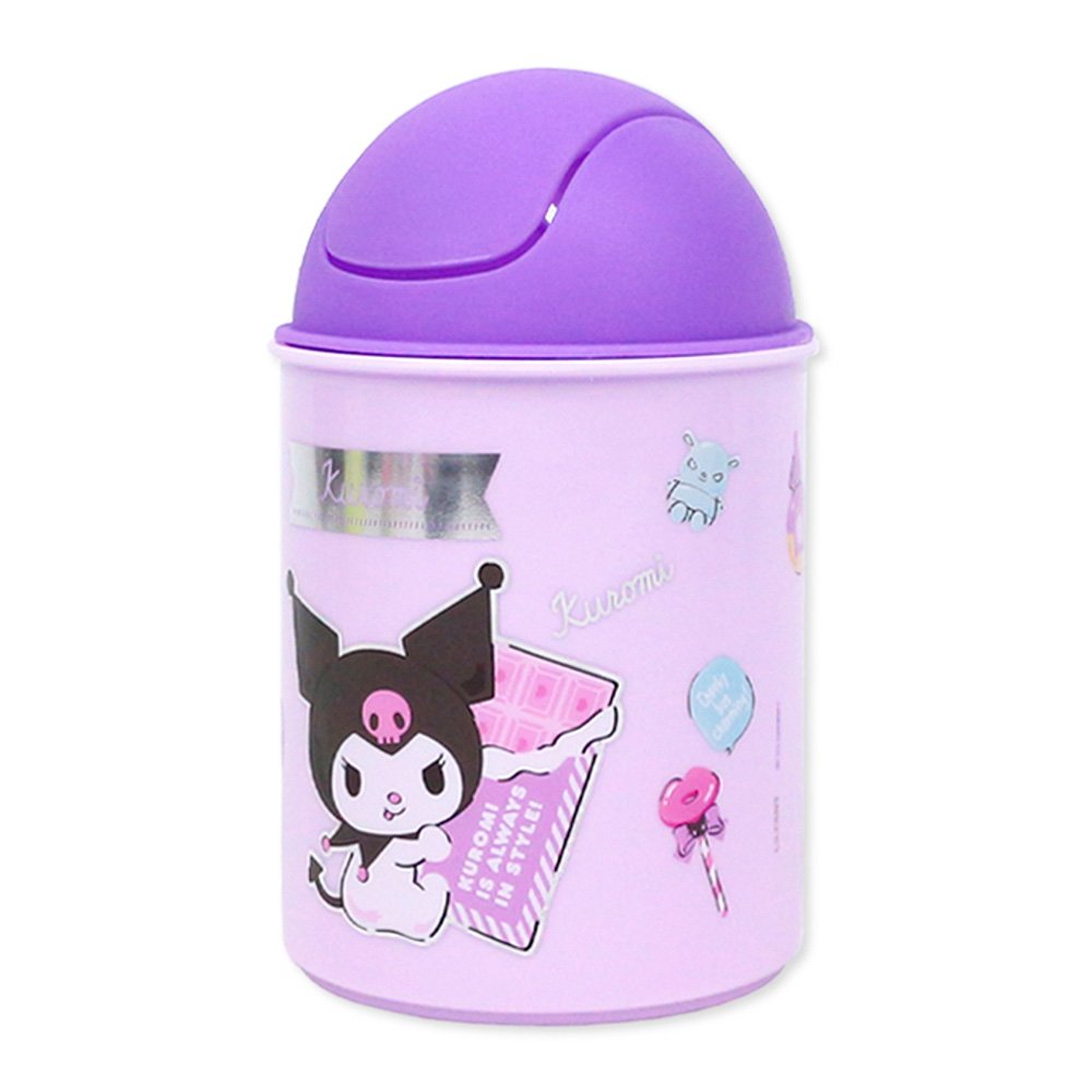 Sanrio Characters Desktop Trash Waste Bin w/ Swing Lid (1PC) - Picture 5 of 6