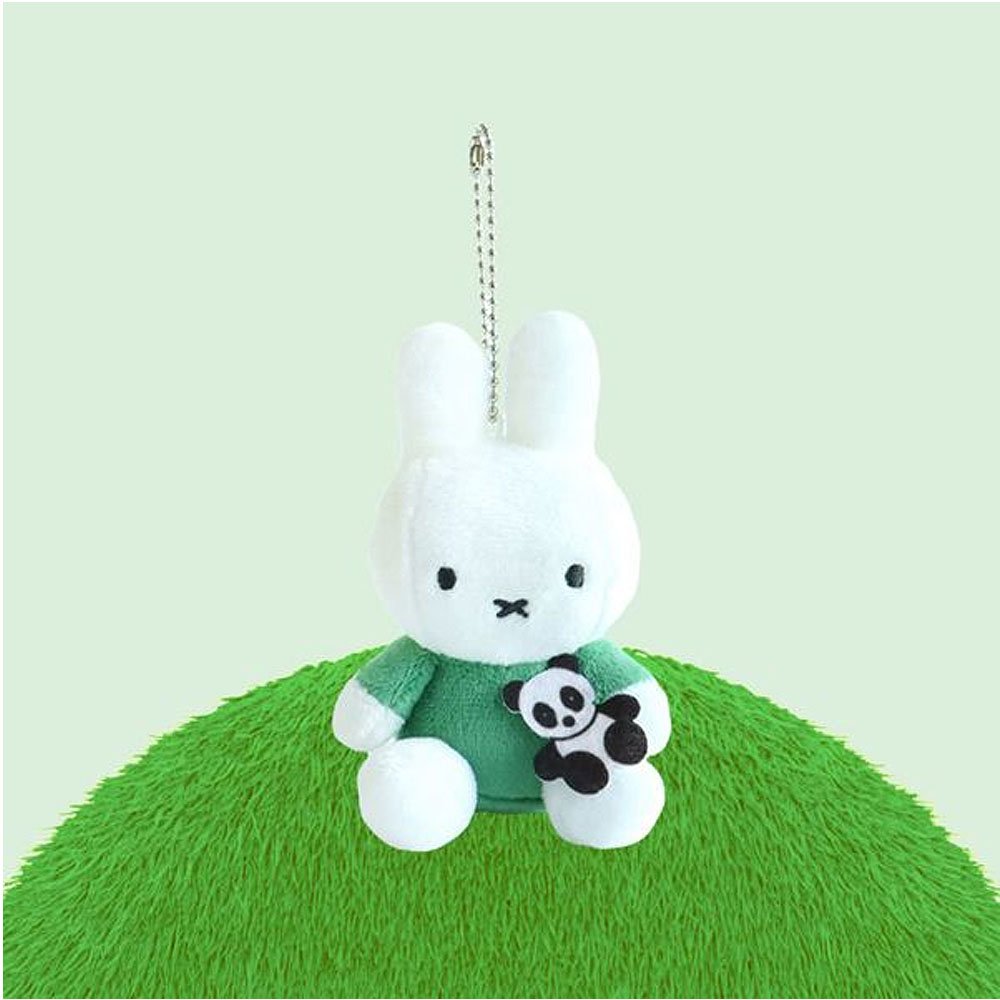 Miffy with Animal Mascot Clip-On Keychain - Picture 7 of 10