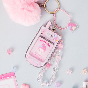 VZZNN 4-Piece Y2K Aesthetic Keychain Set With Tether Tab For Phones, Bags & More - View #6
