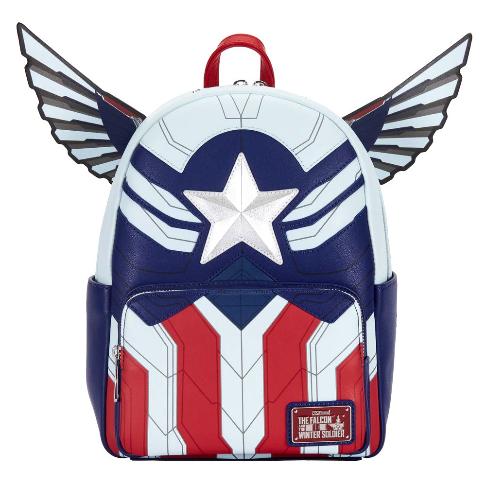 Loungefly hot Marvel Captain America mini backpack Japan Exclusive