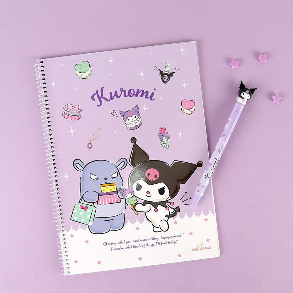 Cuaderno de resorte Sanrio 8 mm espiral campus B5 para suministros de regreso a la escuela - Imagen 6 de 6