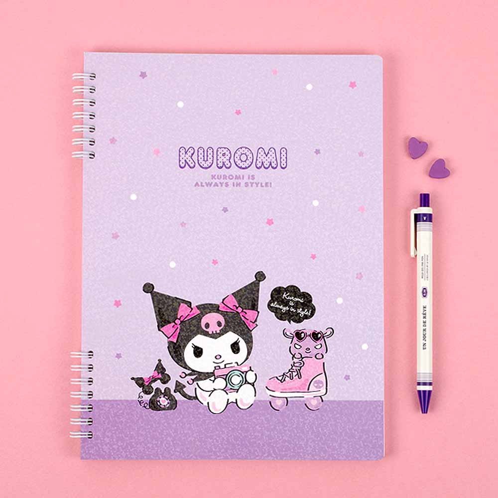 Sanrio Characters Hologram Spring Notebook College Ruled Paper Journal Supplies - Picture 10 of 11