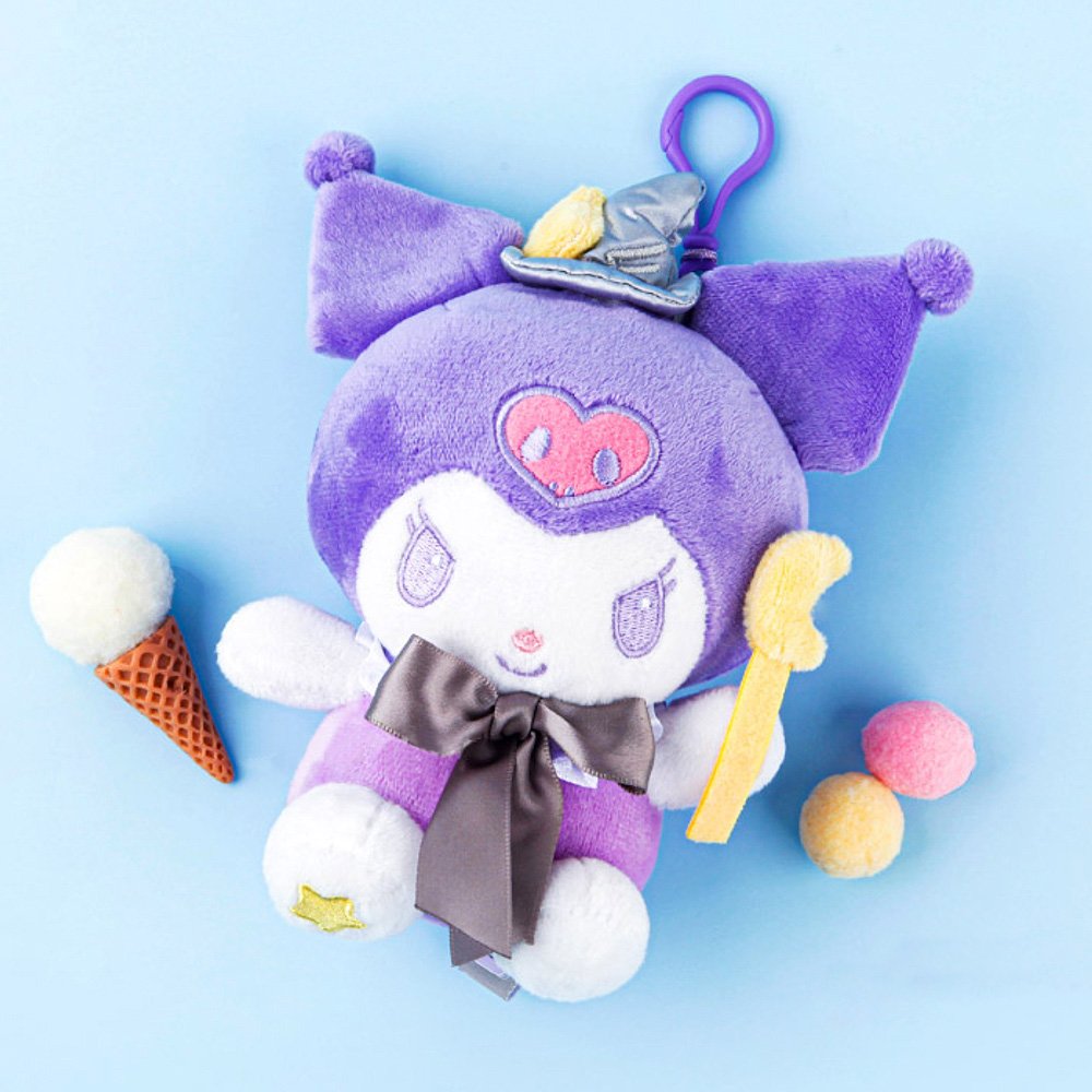 Clip de bolsa de peluche con clip para mago de personajes de Sanrio (1 pieza) - Imagen 5 de 6