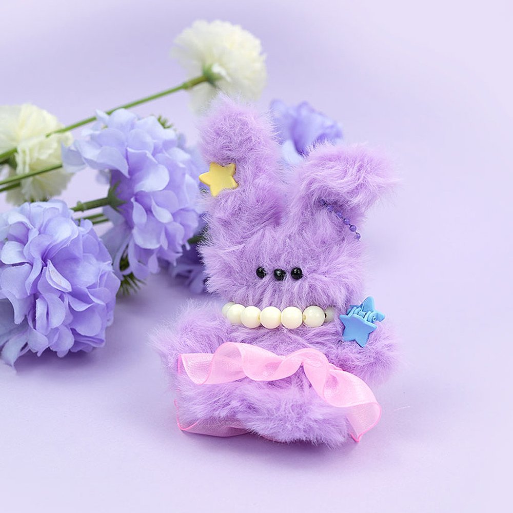 Moru Puppe DIY Kit Schlüsselanhänger Hase Plüsch Basteln Puppe selber machen Puppe, Charm - Bild 9 von 10