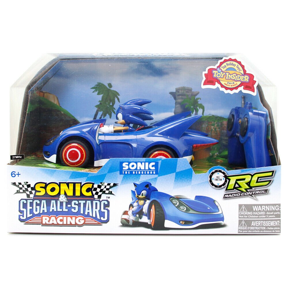 sonic and sega all stars racing remote controlled car