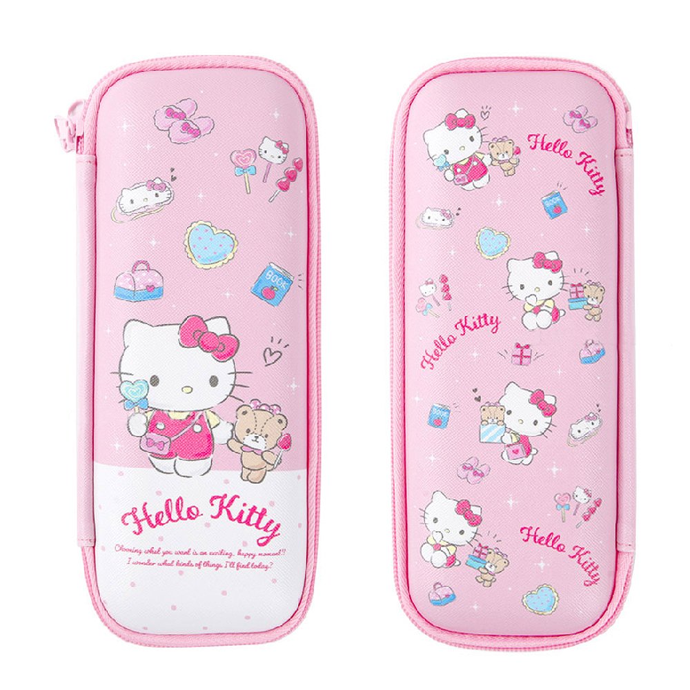 Sanrio Characters Cute 2 Compartment Hard Case EVA Multi Pencil Pouch (1PC)