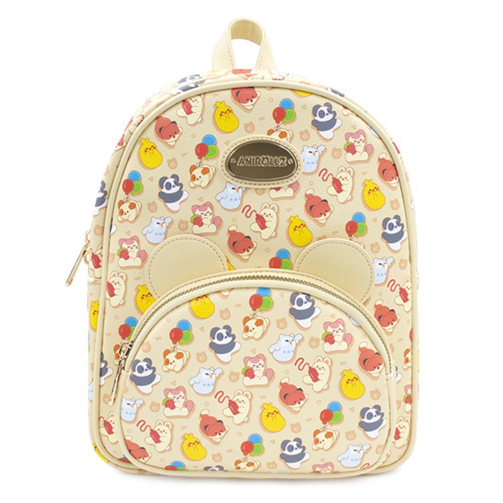 Mini Mochila Anirollz™ Linda Personaje Animal Cuero Sintético Correa Ajustable - Imagen 2 de 3