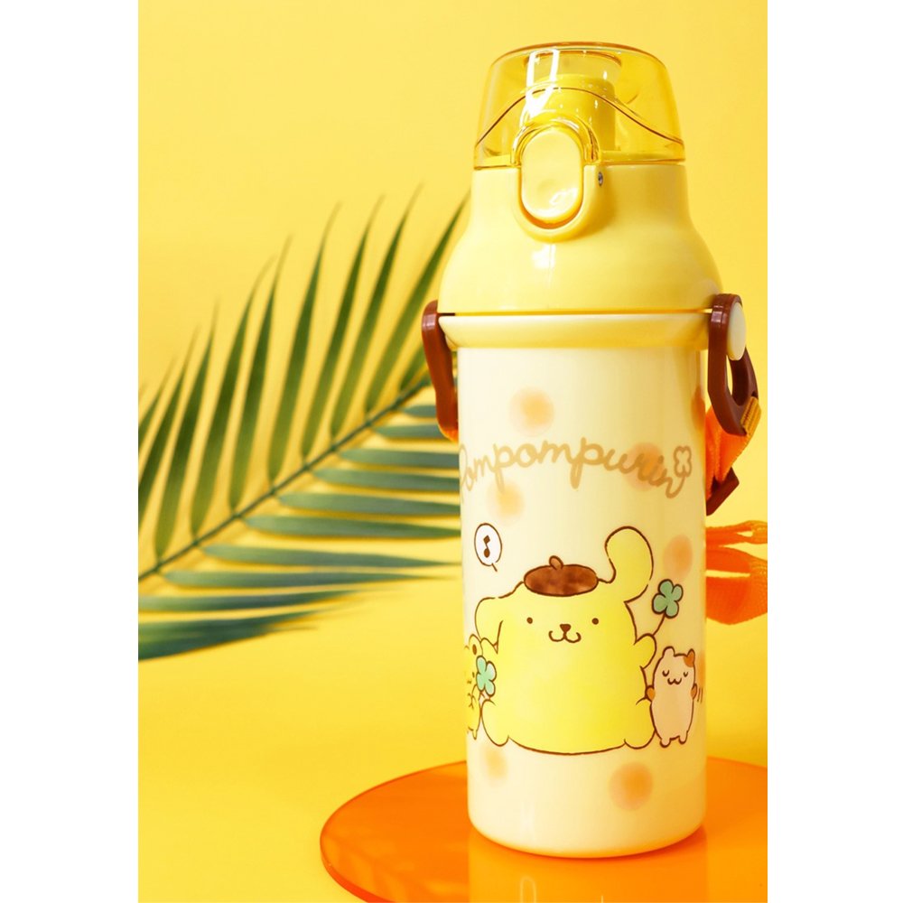 Sanrio One-Touch Water Bottle 480ml Pompompurin