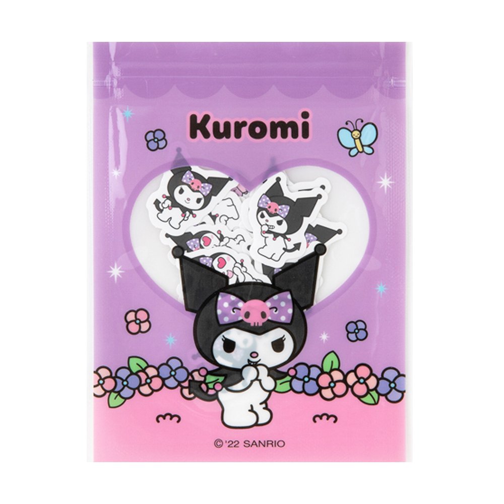Lindo paquete de 20 pegatinas de sello decorativo surtido de personajes de Sanrio con bolsa con cremallera (1 paquete) - Imagen 16 de 19