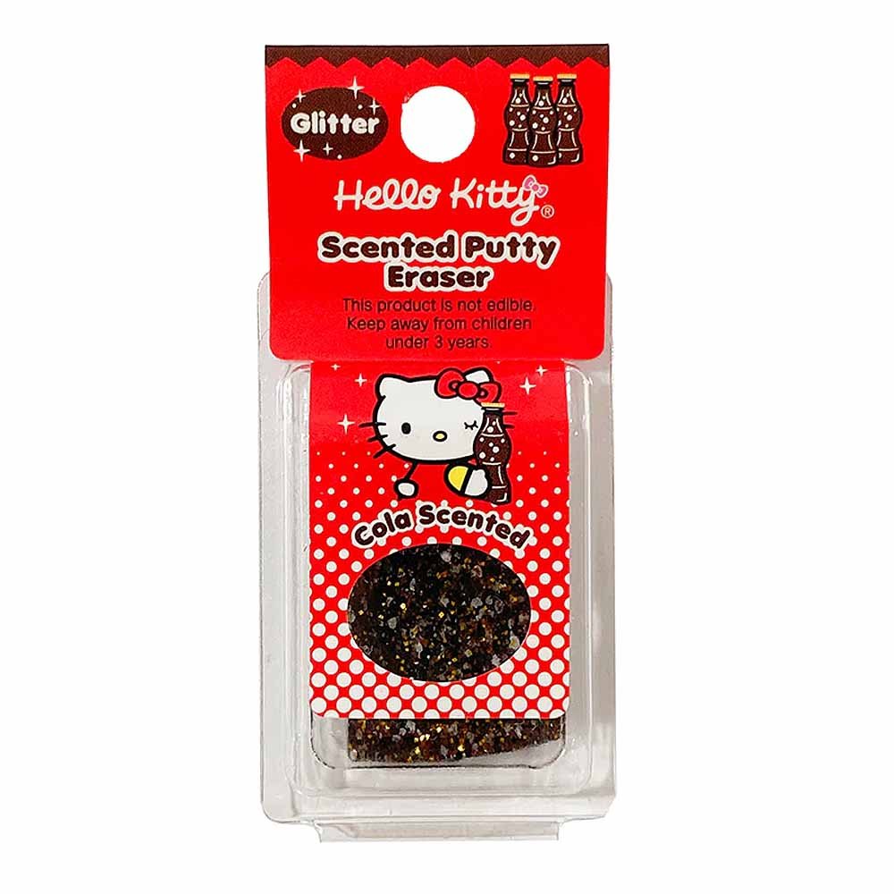 Hello Kitty Glitter Scented Putty Eraser Back To School Supplies Cute Eraser - Picture 3 of 4
