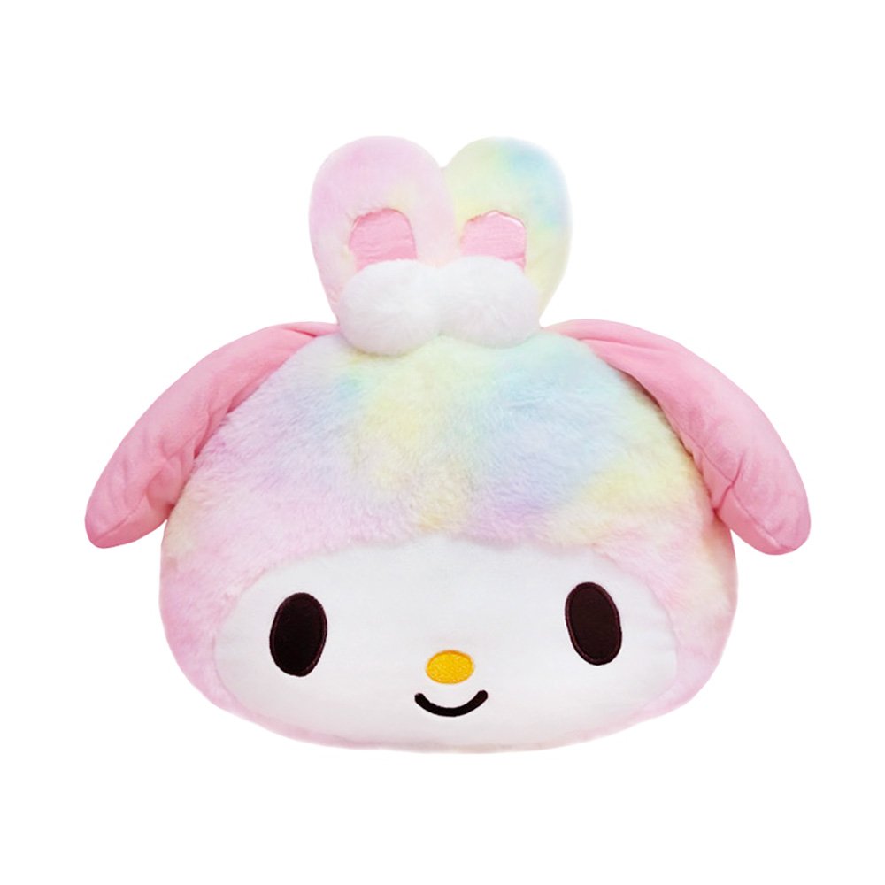 Sanrio Characters Rainbow Cute Face Cushion Stuffed Plush Pillow (1pc) - Picture 4 of 4