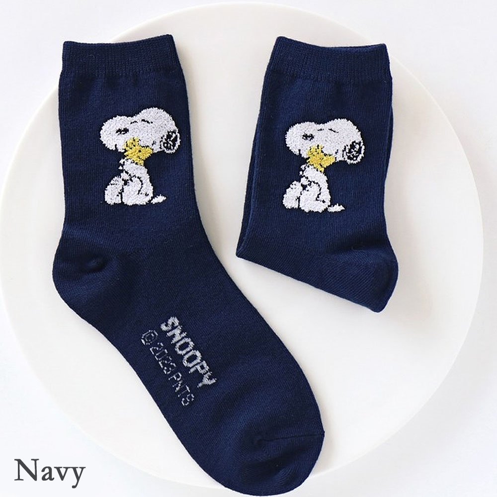 Peanuts Snoopy Basic Knöchelsocken Mode Damensocken Turnschuhe Socke (1 Paar/5 Paar - Bild 9 von 10