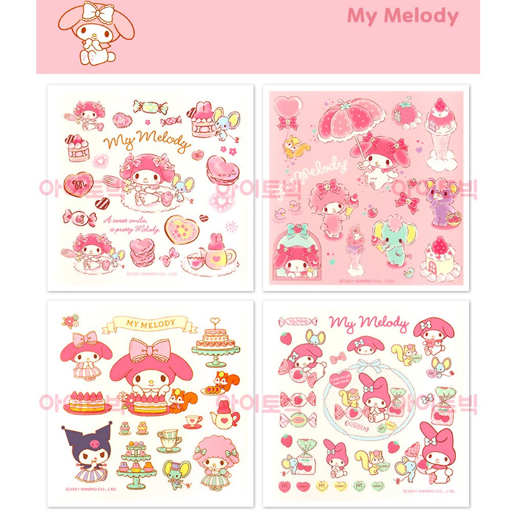 Kashi City [Random] Sanrio Friends Deco Stickers