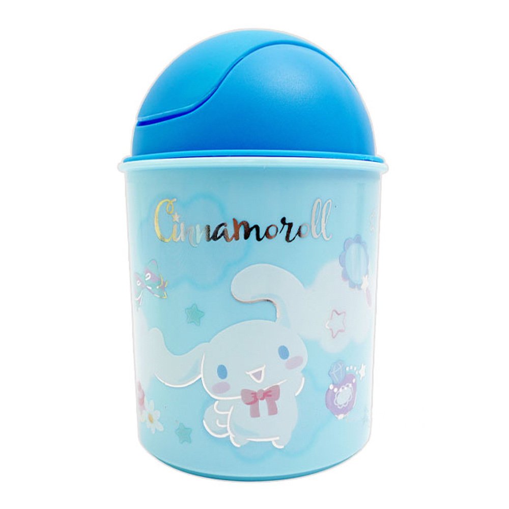 Sanrio Characters Desktop Trash Waste Bin w/ Swing Lid (1PC) - Picture 4 of 6