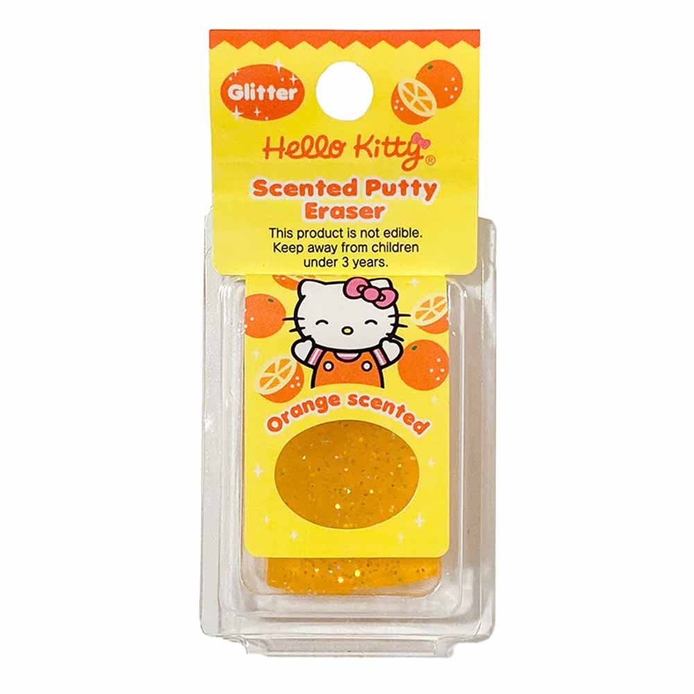 Hello Kitty Glitter Scented Putty Eraser Back To School Supplies Cute Eraser - Picture 4 of 4