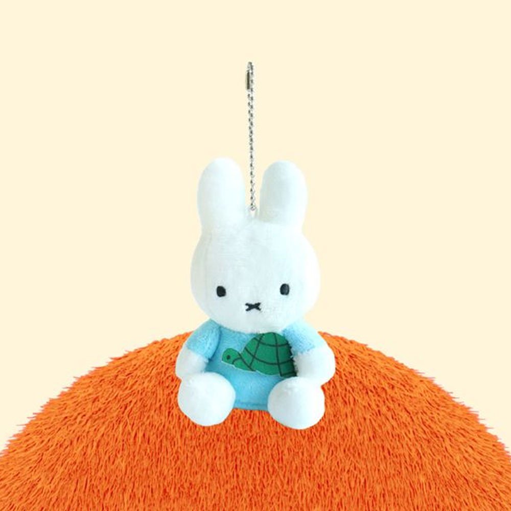 Miffy with Animal Mascot Clip-On Keychain - Picture 9 of 10