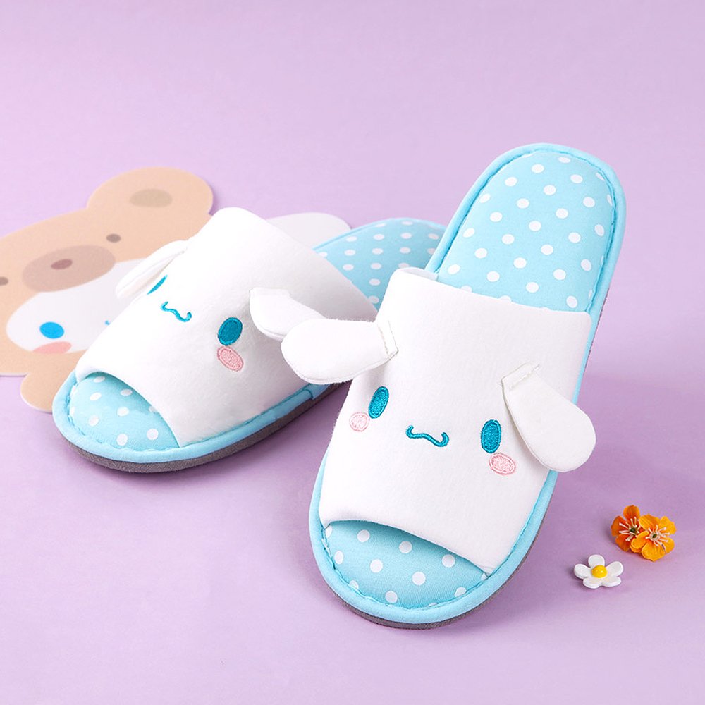 Sanrio Characters Open Toe Indoor Room Slipper w/ Cushion, Grippy bottom (1Pair) - Picture 8 of 10