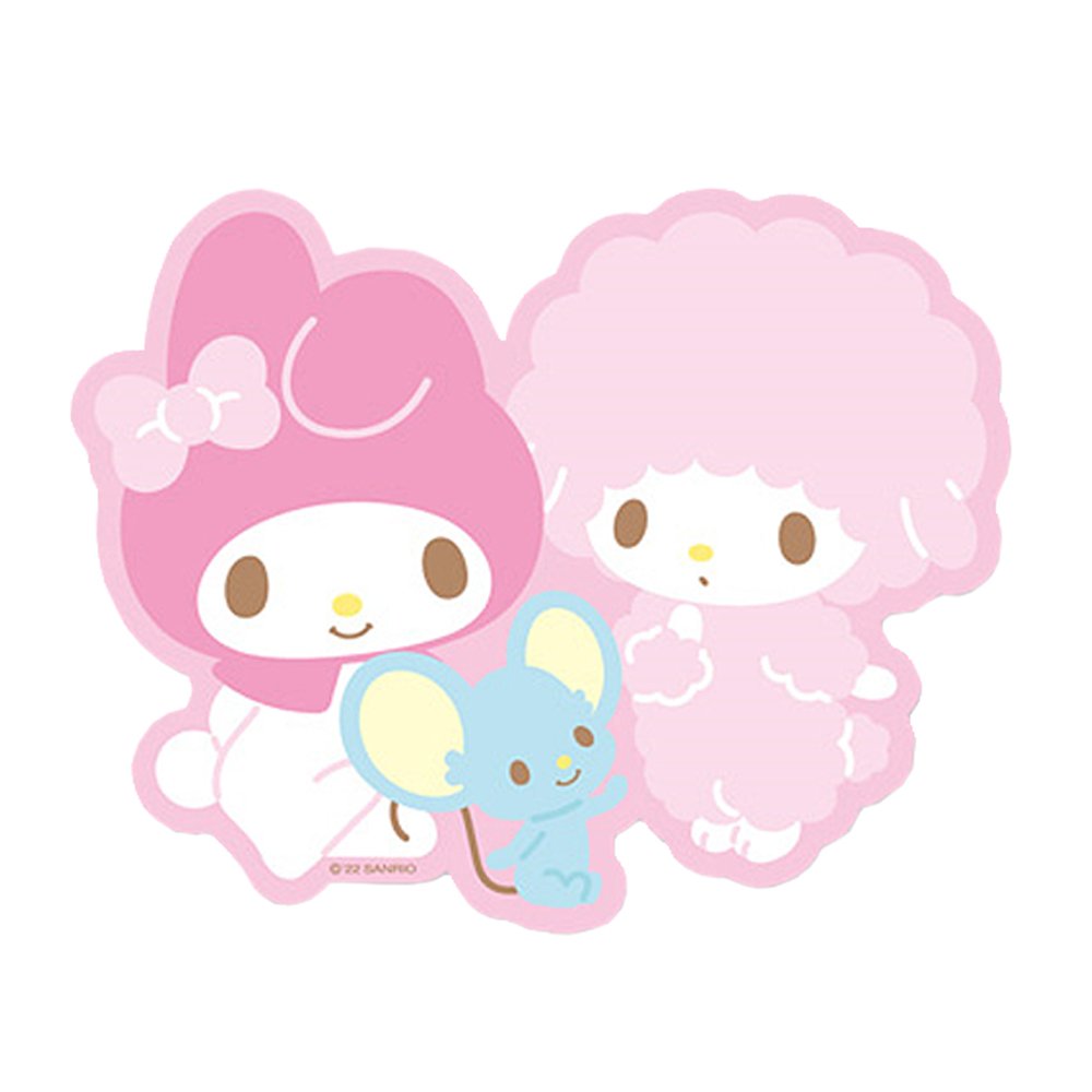Sanrio Characters Grippy Bottom Mouse Pad : Ver.2 (1PC) - Picture 8 of 8
