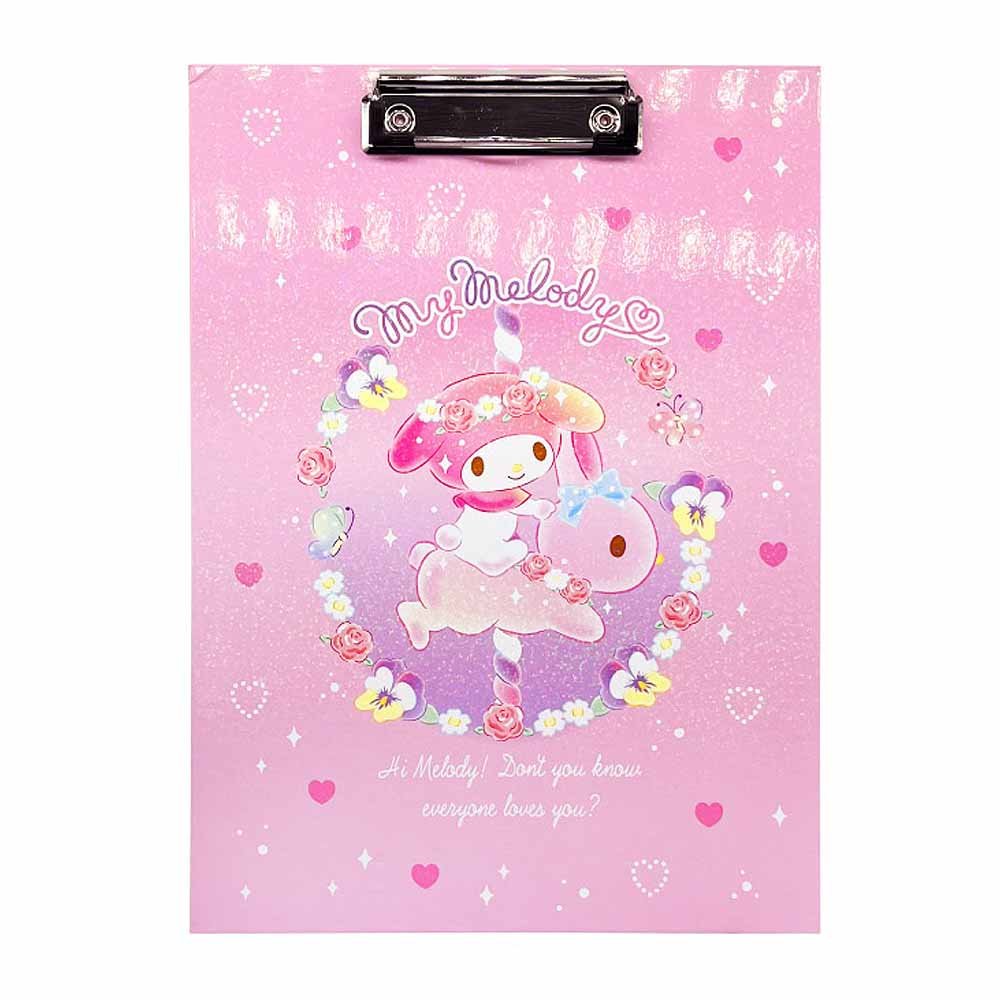 Sanrio Characters Hologram Document Clip Board Paper File Folder Office Supplies - Picture 7 of 7