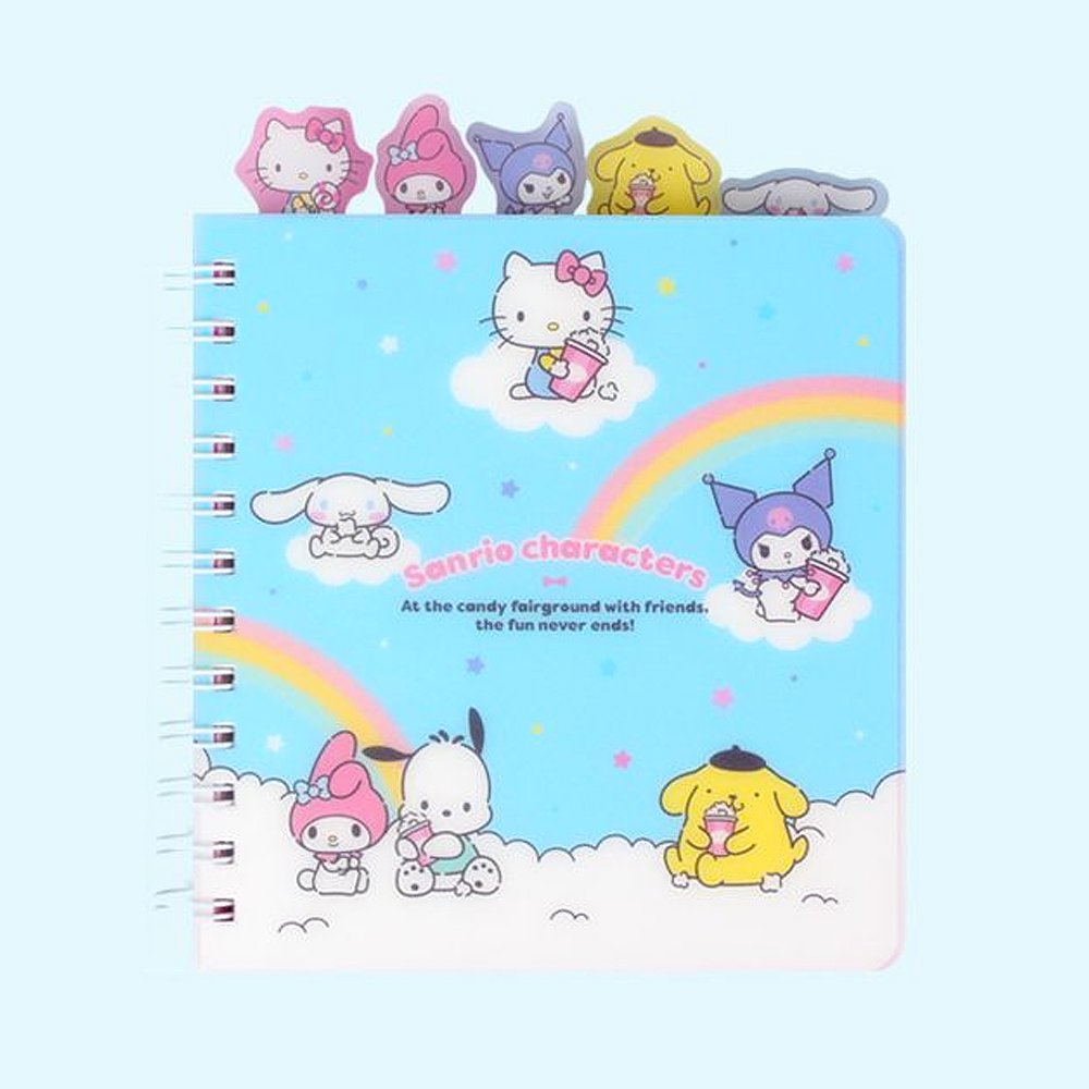 Sanrio Characters Index Notebook