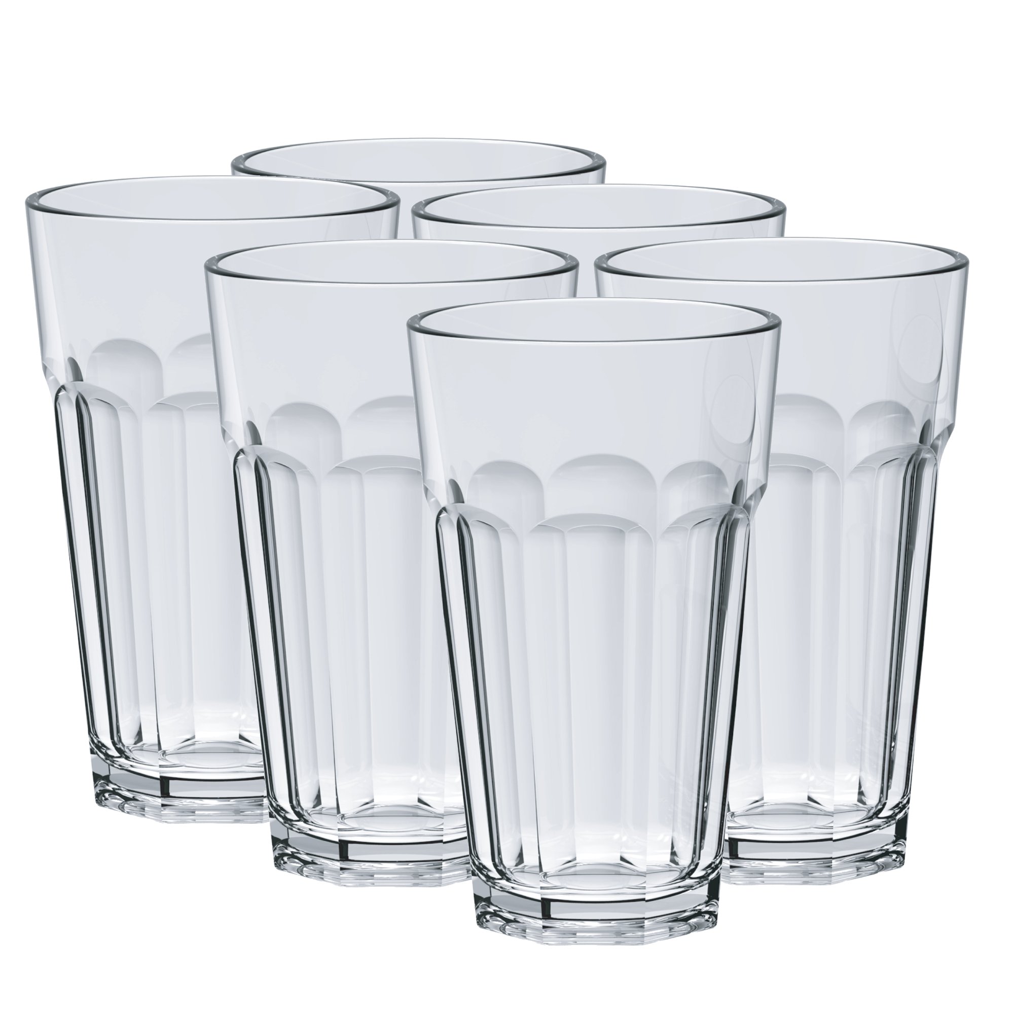 Acrylic Drinking Glasses Drinking Cups Tumbler Glassware Set Of 6 Ebay