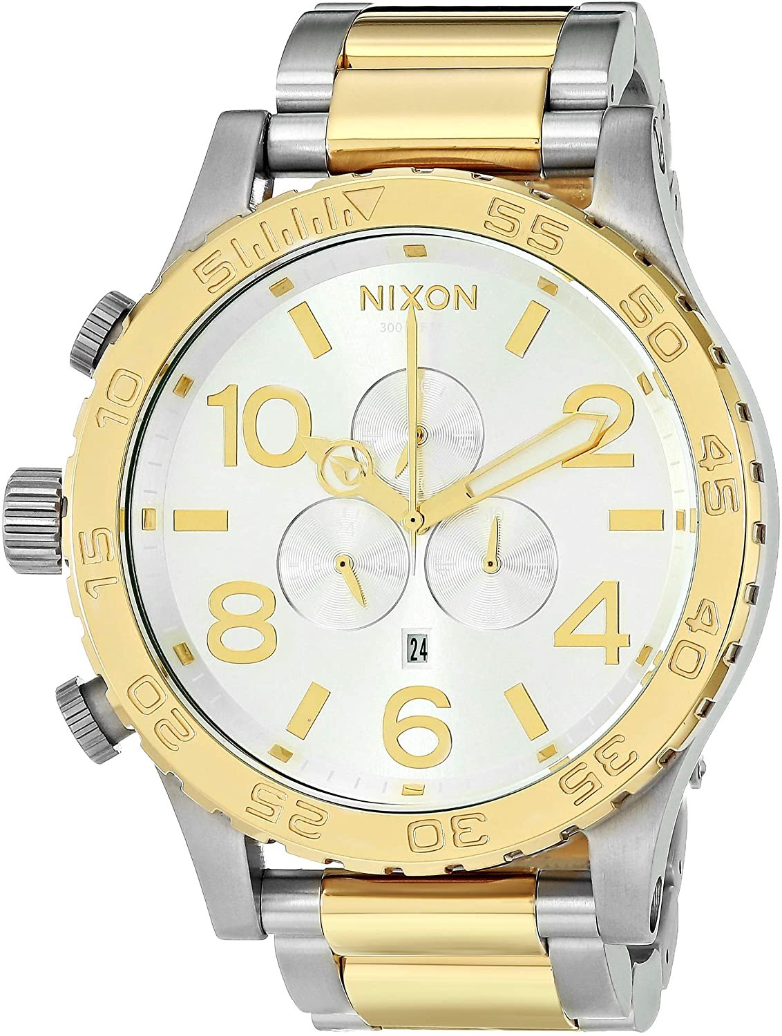 Nixon 51-30 Chrono. 100m Water Resistant Men’s Watch (XL 51mm Watch  Face/ | eBay