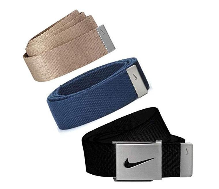 2 Qty Nike Golf Belt, One Blue, One Black - clothing & accessories
