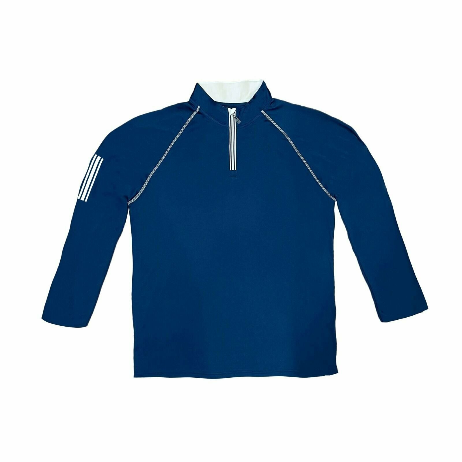 Weather Apparel Company Men's Solid Long Sleeve Jersey 1/4 Zip Pullover
